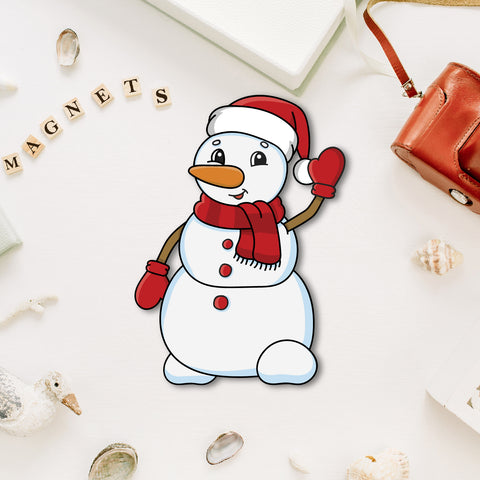 snowman-winter-fridge-magnet-front-view