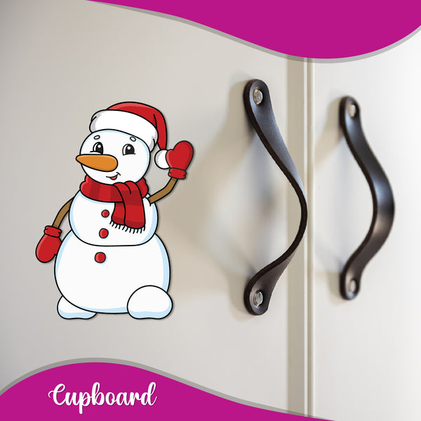 Snowman Wooden Fridge Magnet