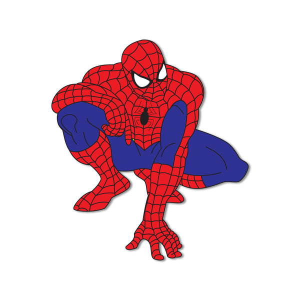 Spiderman Wooden Fridge Magnet