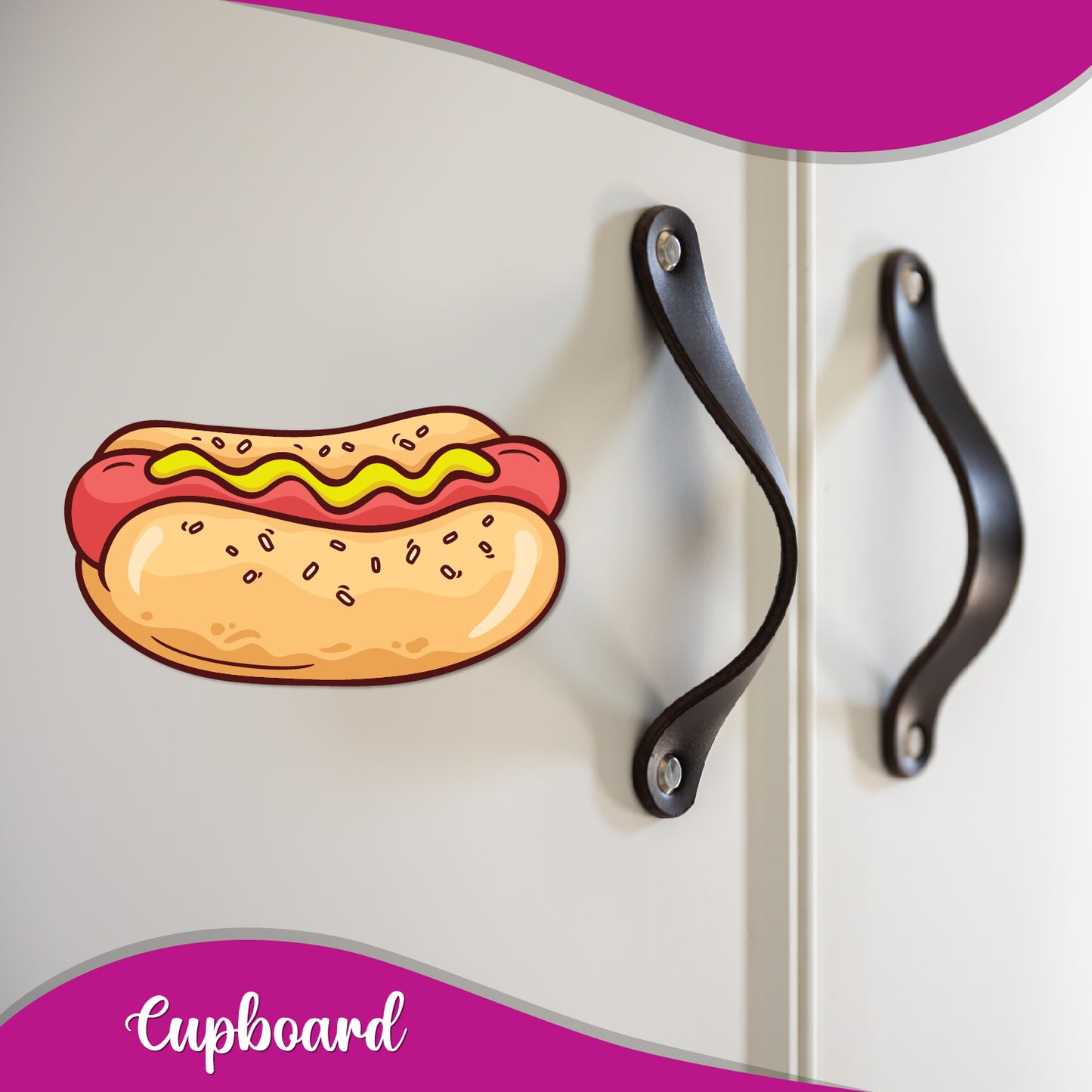 Subway lovers fridge decoration magnet