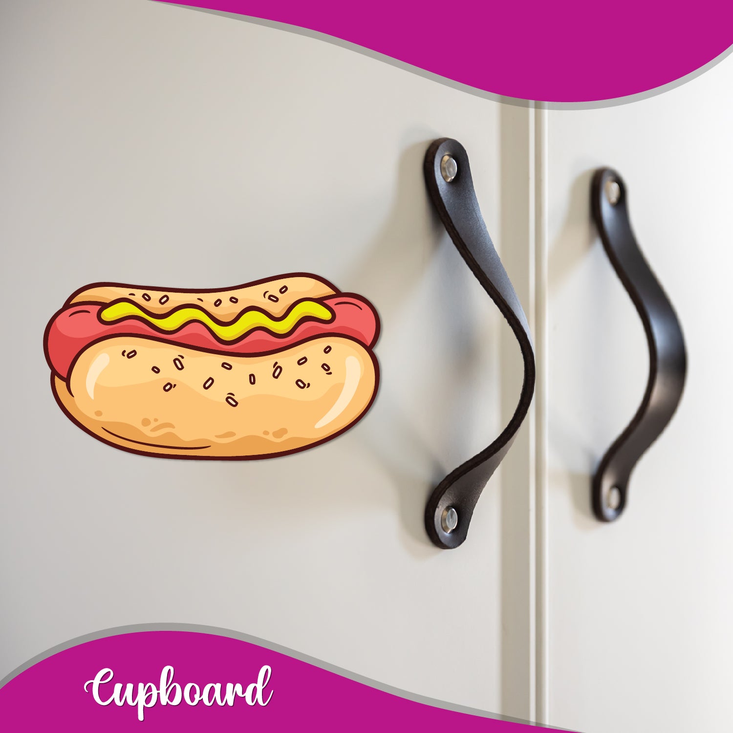 Subway lovers fridge decoration magnet