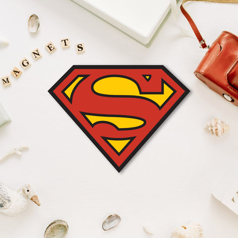Superman Wooden Fridge Magnet