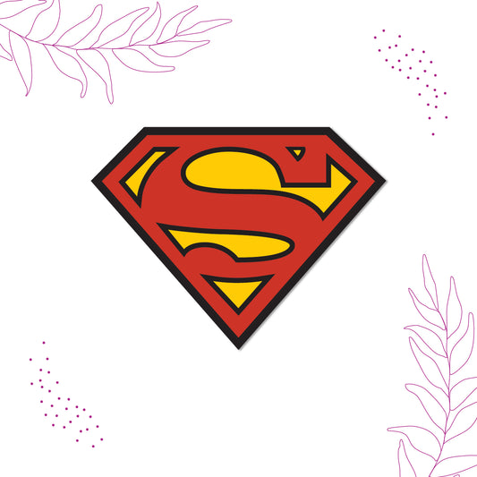 Superman Logo fridge magnet 