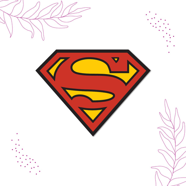Superman Wooden Fridge Magnet