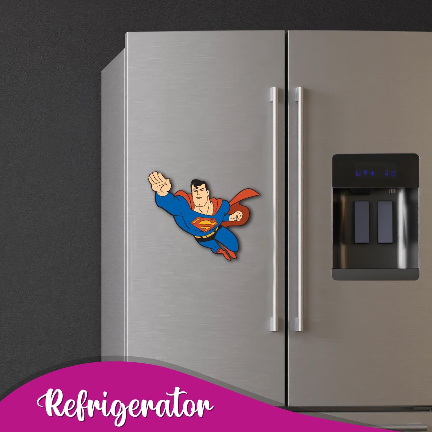Superman fridge magnet 