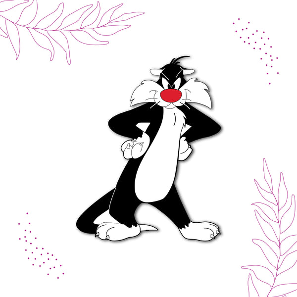 Sylvester Wooden Fridge Magnet