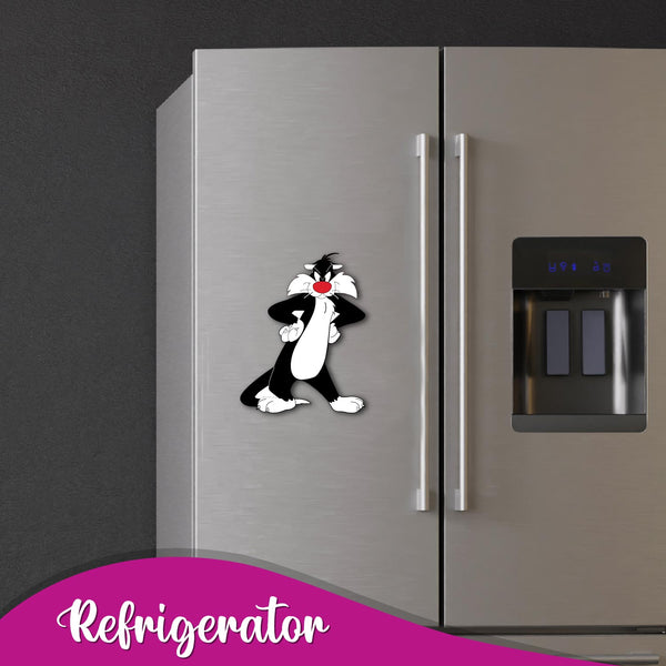 Sylvester Wooden Fridge Magnet