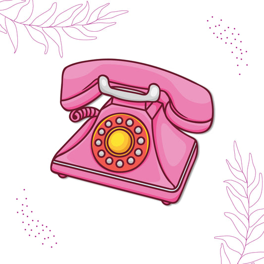 Telephone design fridge magnet India