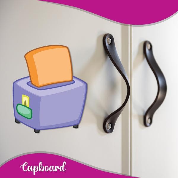 Toaster Wooden Fridge Magnet