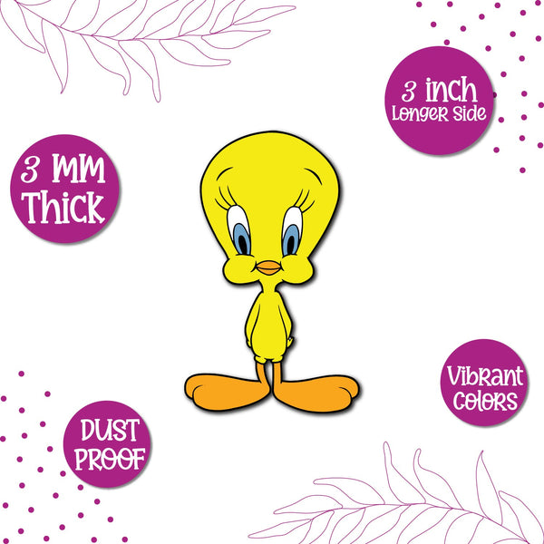 Tweety Wooden Fridge Magnet