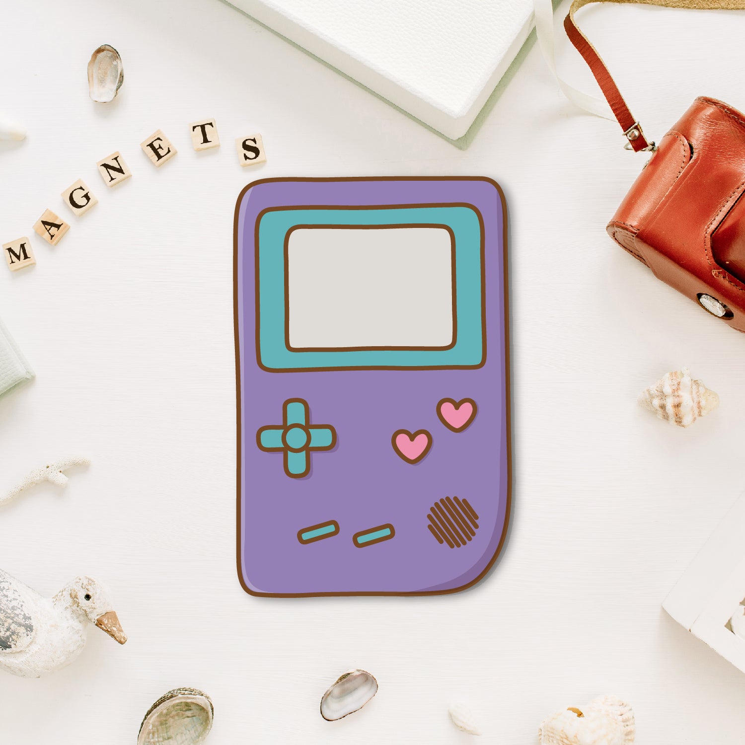 Video Game Wooden Fridge Magnet