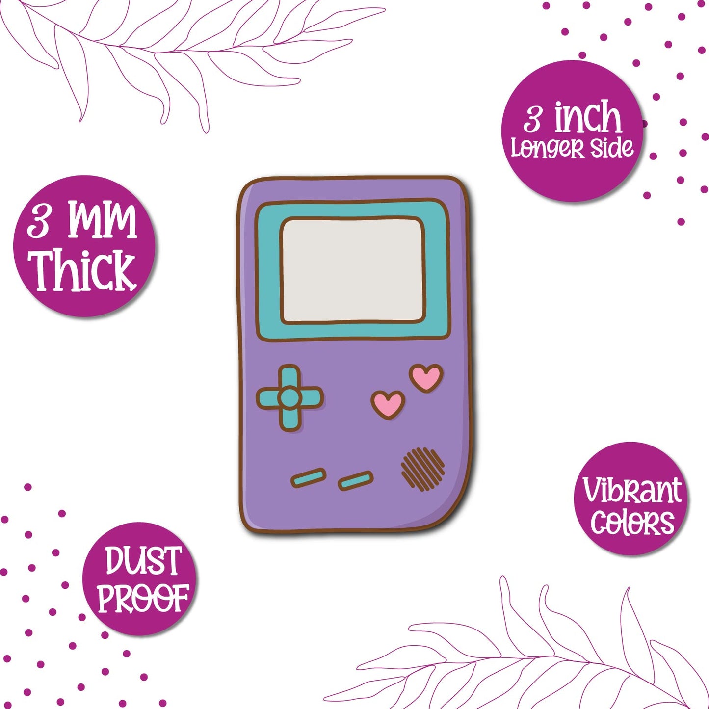 Video Game fridge magnet kitchen decor