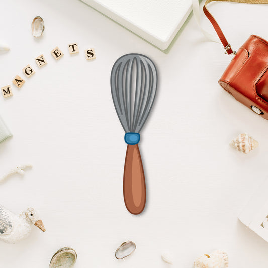 Whisker Wooden Fridge Magnet