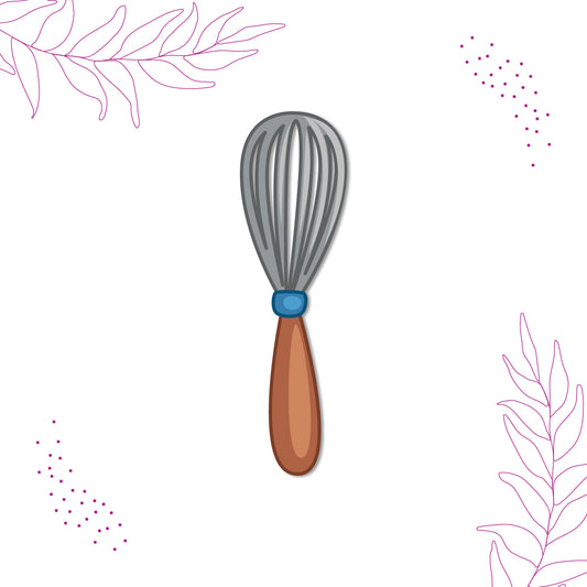 Whisker Wooden Fridge Magnet