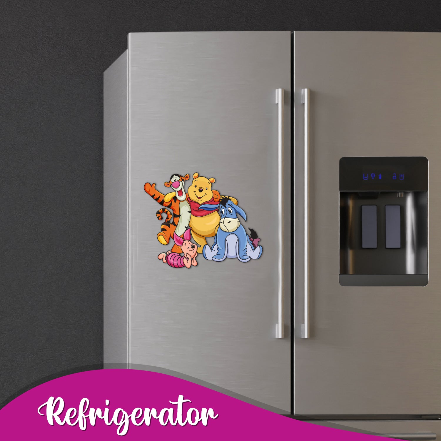 winnie-the-pooh-family-souvenir-magnet-close-up