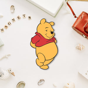 Winnie Pooh Wooden Fridge Magnet