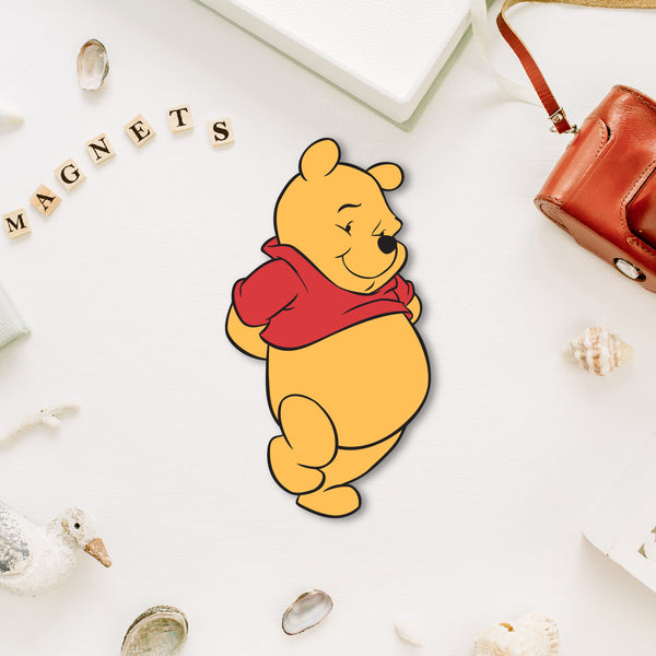 Winnie Pooh Wooden Fridge Magnet