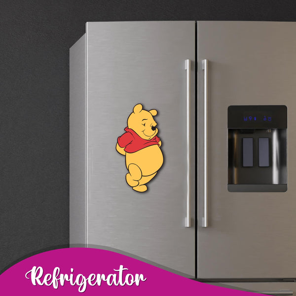 Winnie Pooh Wooden Fridge Magnet