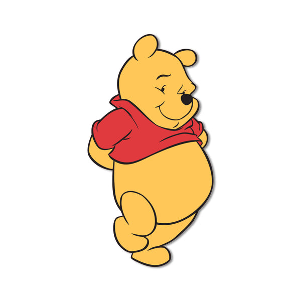Winnie Pooh Wooden Fridge Magnet