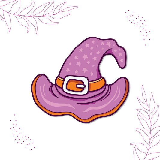 Witch Cap design fridge magnet India