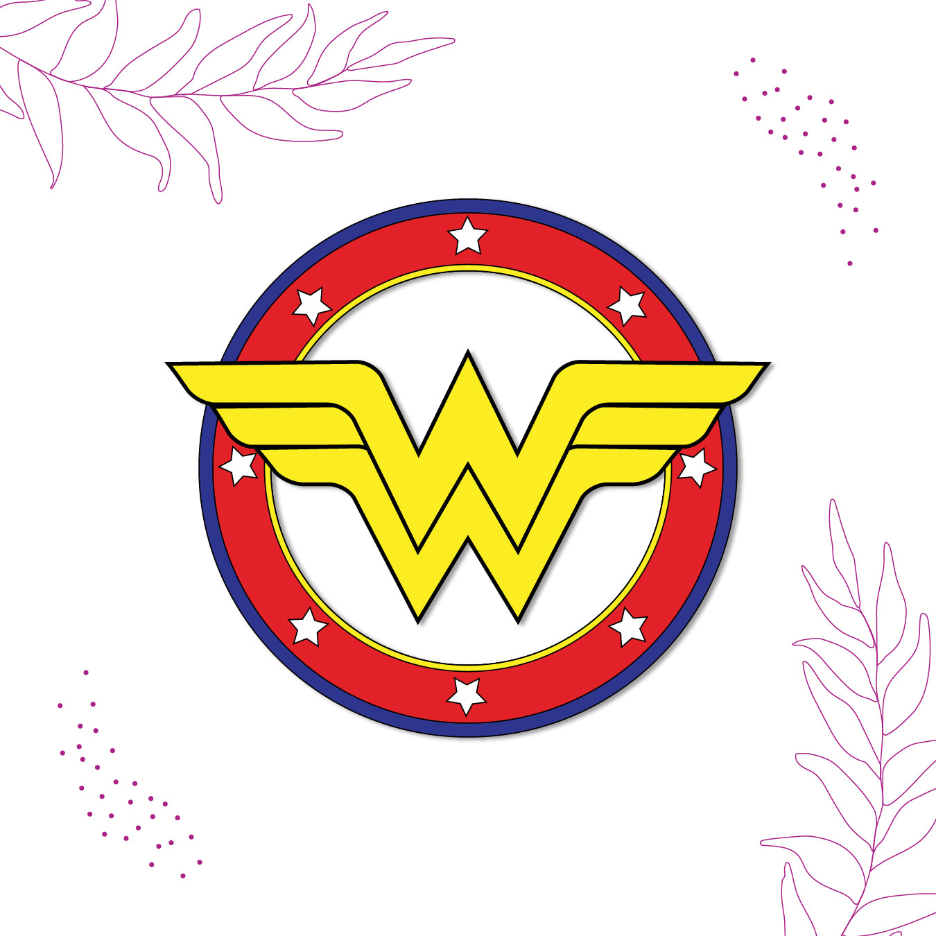 wonder-woman-comic-book-magnet-on-refrigerator