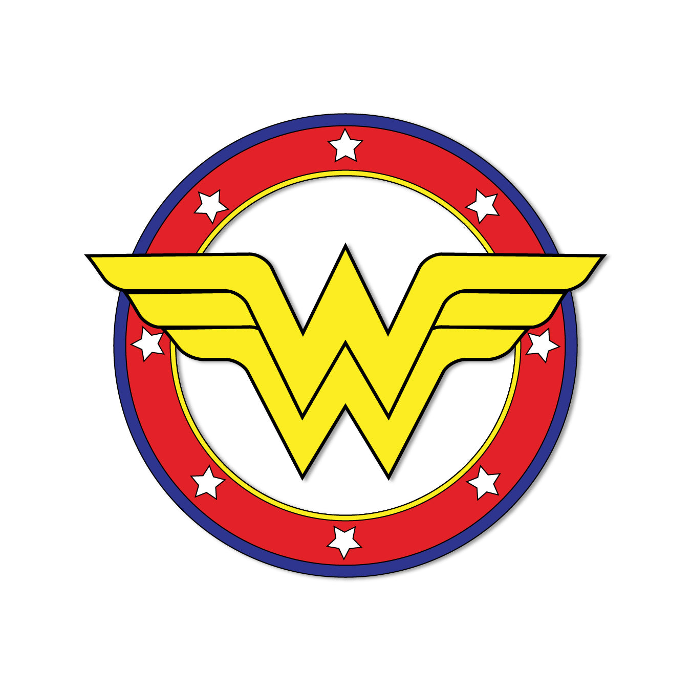 high-quality-wonder-woman-fridge-magnet-angle-view