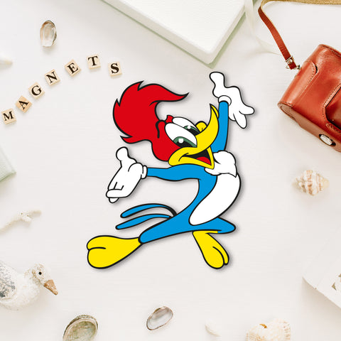 woody-woodpecker-cartoon-fridge-magnet-front-view