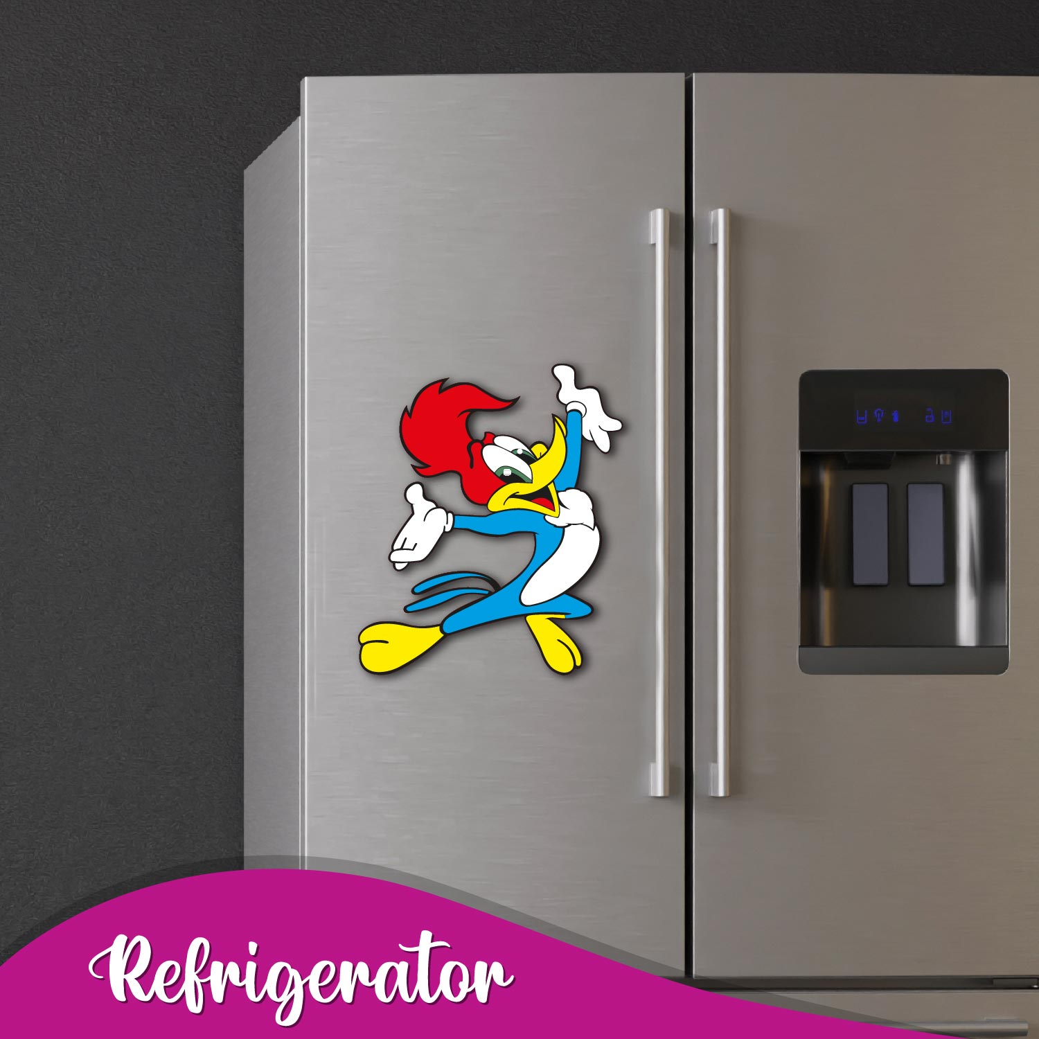 woody-woodpecker-souvenir-magnet-close-up