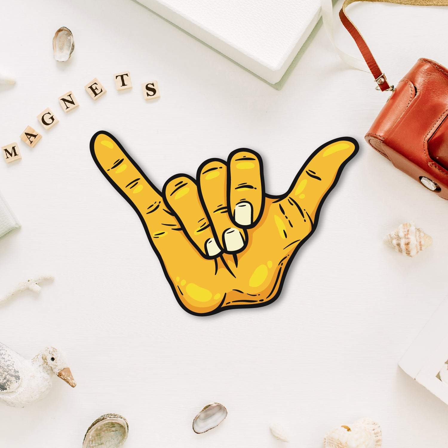 Yolo fridge magnet quirky decor