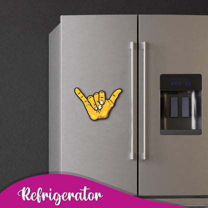 quirky Yolo collectible fridge magnet