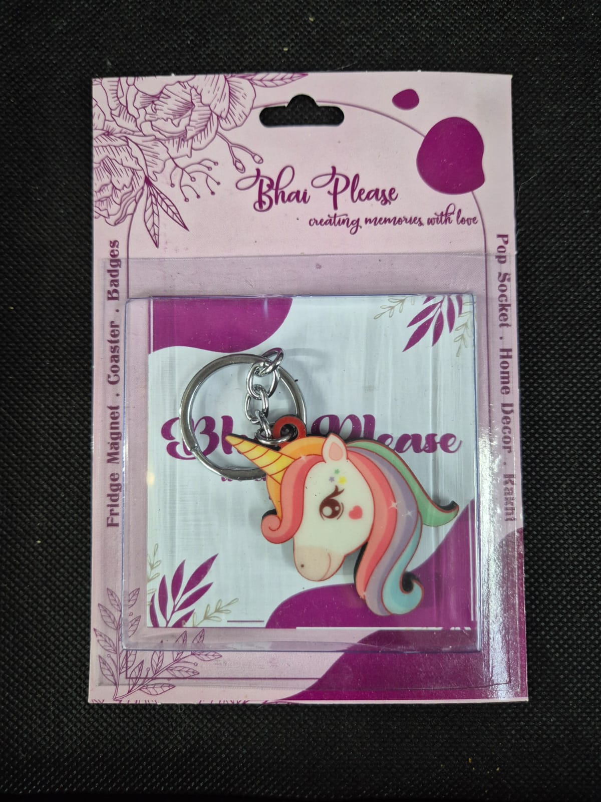  Durable unicorn bag charm