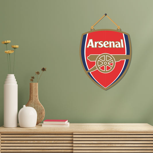Arsenal Wooden Wall Hanging