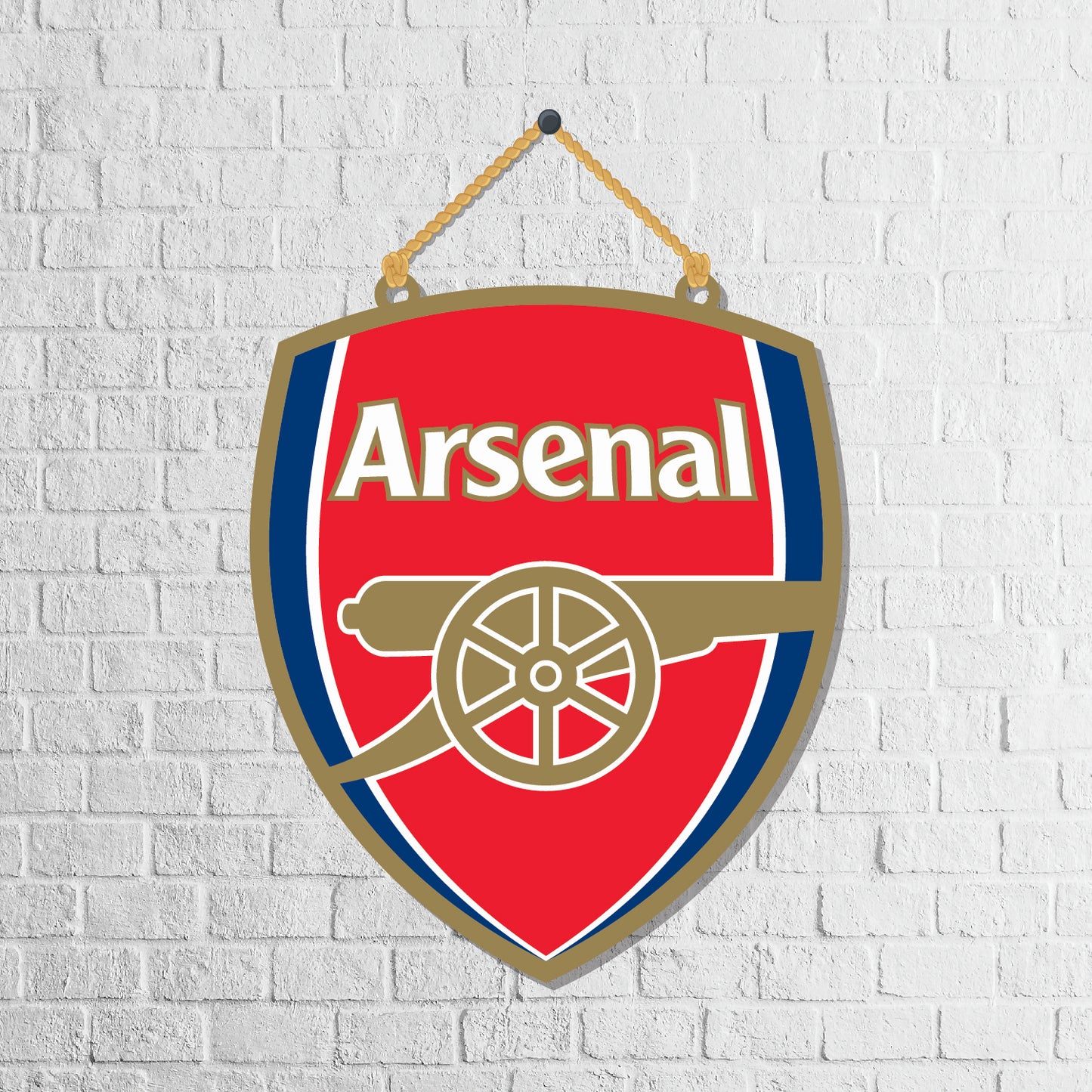 Arsenal Wooden Wall Hanging