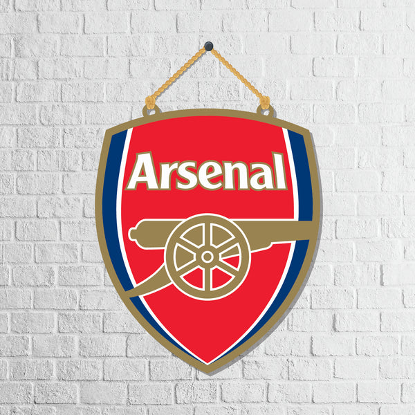 Arsenal Wooden Wall Hanging