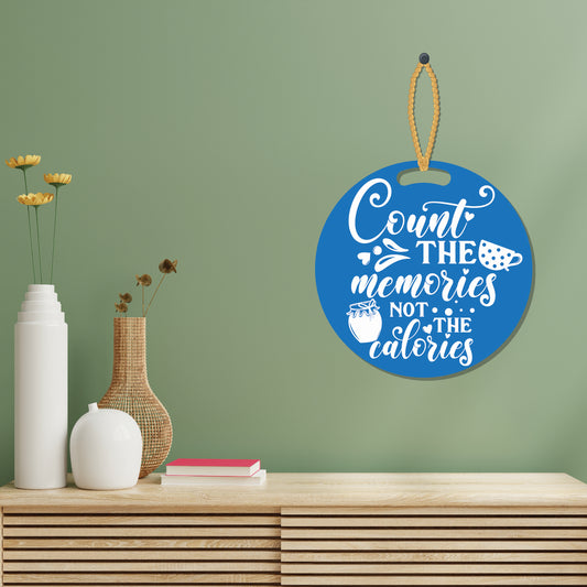 Count the memories Wall Hanging