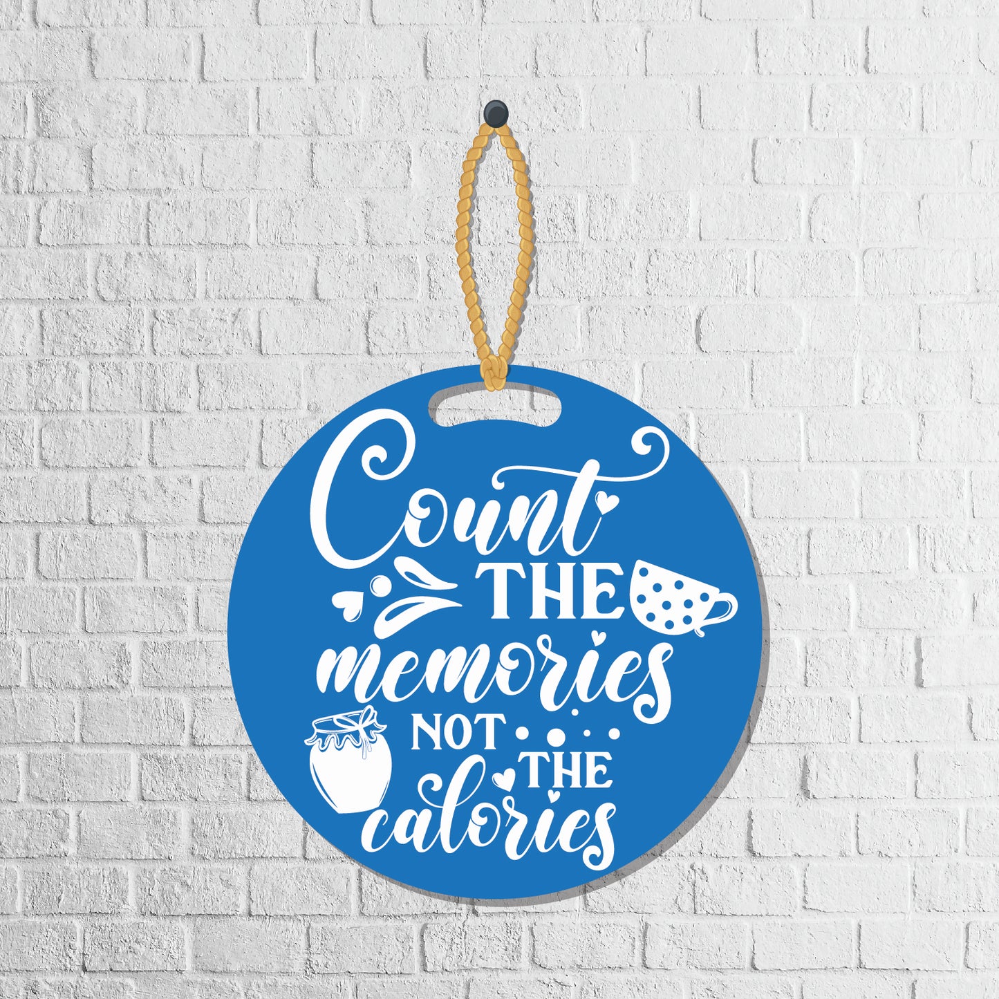 Count the memories Wall Hanging