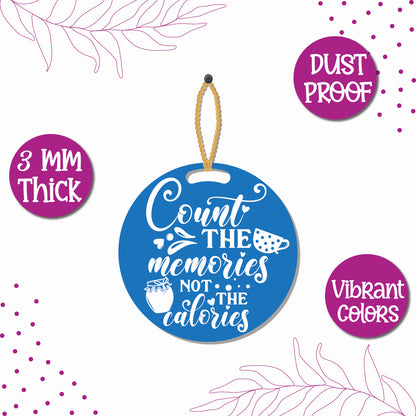 Count the memories Wall Hanging