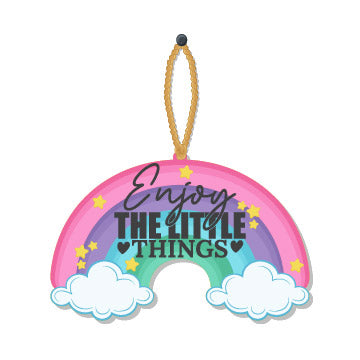 Enjoy Little Things Wooden Wall Hanging