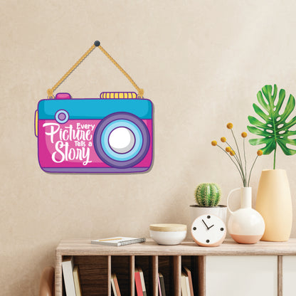 Every picture tells a story Wooden Wall Hanging