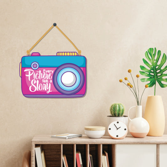 Every picture tells a story Wooden Wall Hanging