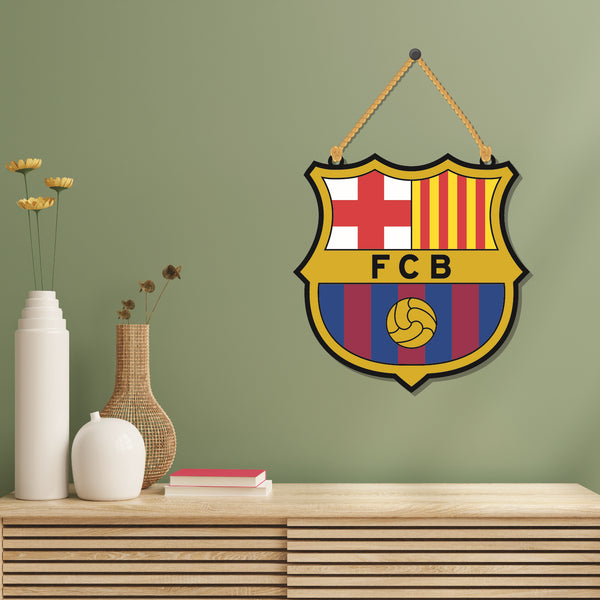FC Barcelona Wooden Wall Hanging - Decor