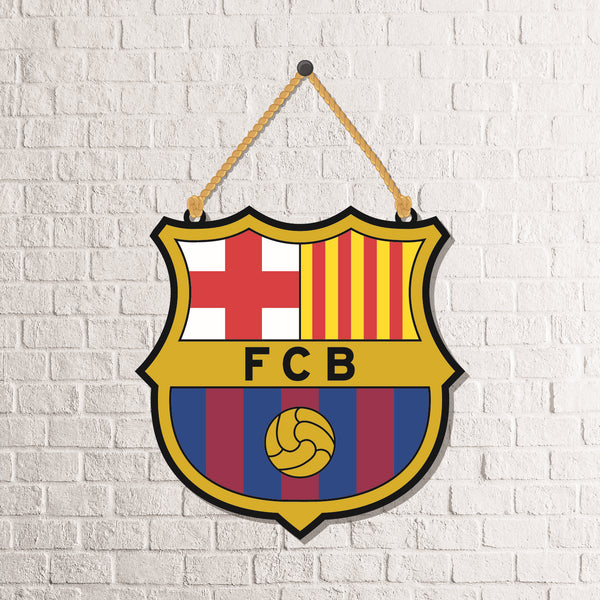 FC Barcelona Wooden Wall Hanging - Decor