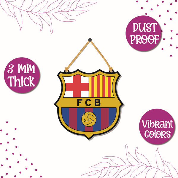 FC Barcelona Wooden Wall Hanging - Decor
