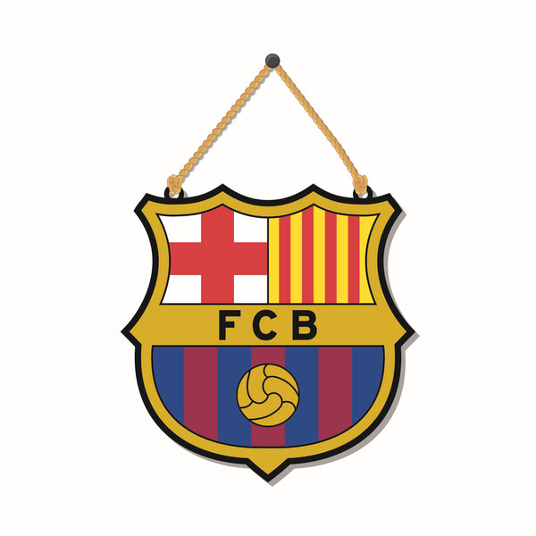 FC Barcelona Wooden Wall Hanging - Decor