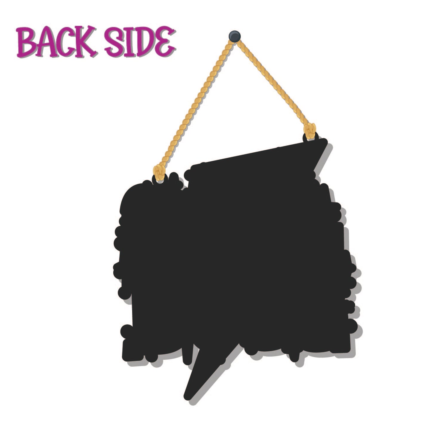 Girl Boss Wooden Wall Hanging