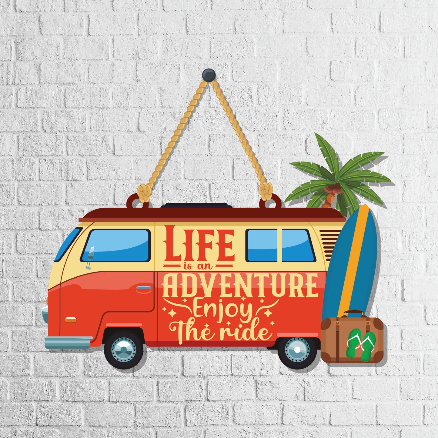 Life is an adventure Wall Hanging