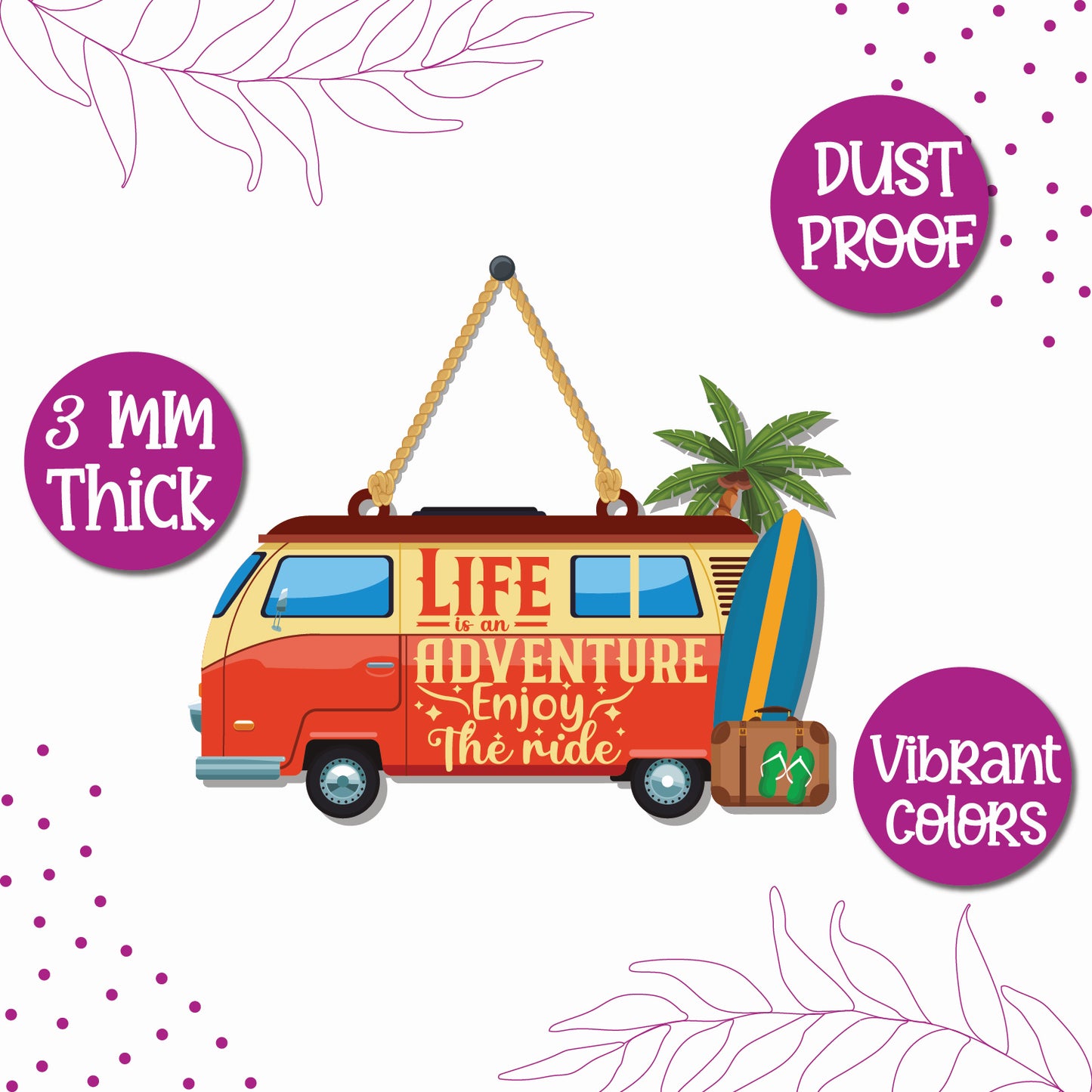 Life is an adventure Wall Hanging
