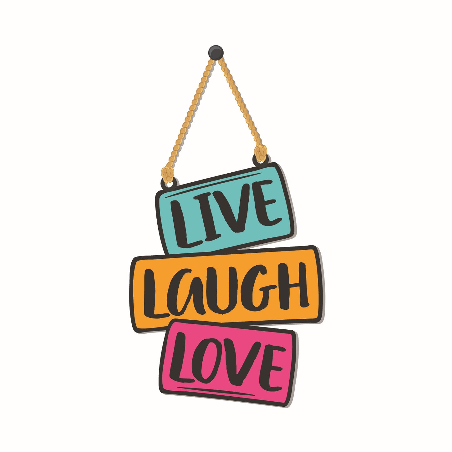 Live Laugh Love Wall Hanging