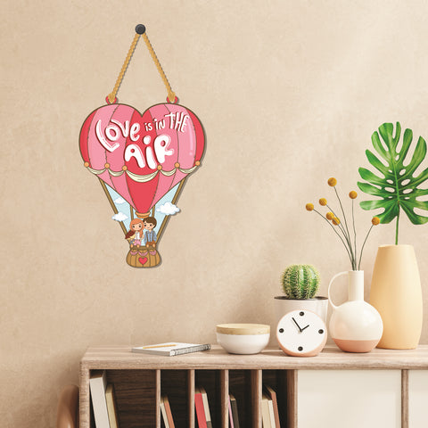 Love is in the Wooden Wall Hanging