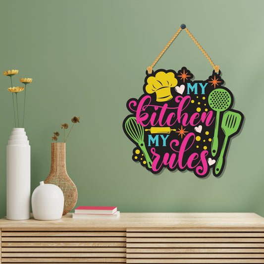 My kitchen my rules Wall Hanging